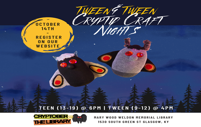 Tween Cryptid Craft Night
